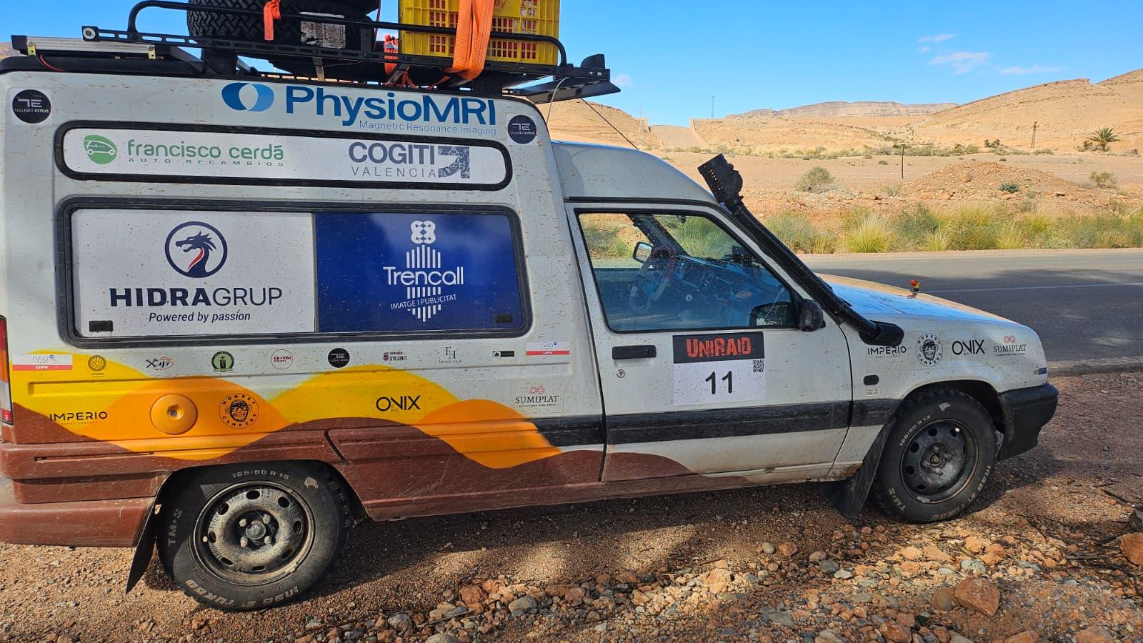 PhysioMRI patrocinador del Platano Faller Rally Team Uniraid 2026